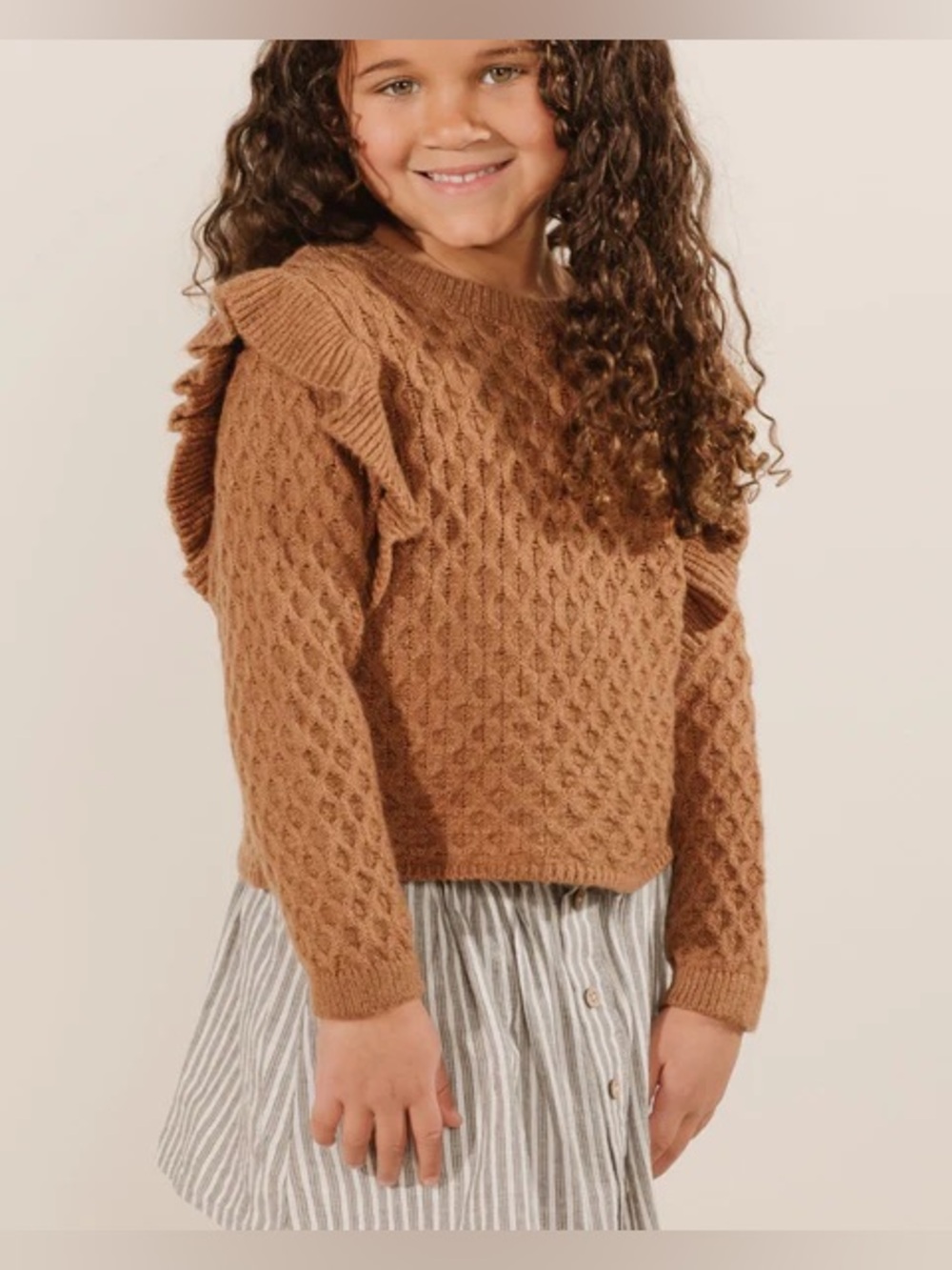 Rylee + Cru Girls Knit Sweater
